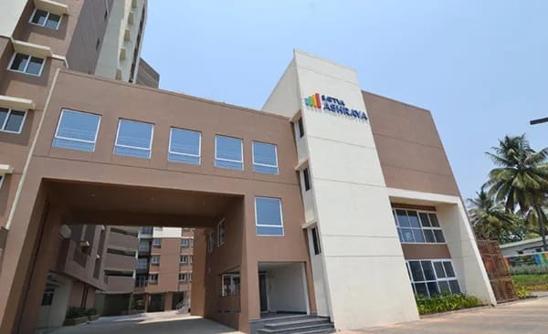 The clubhouse of Sattva Ashraya, site photo