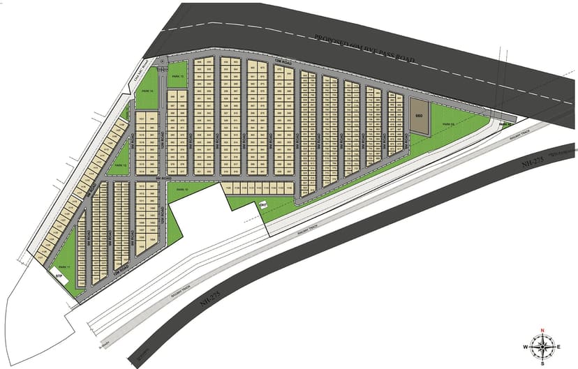 Sattva Kaveri Siri Phase II master plan