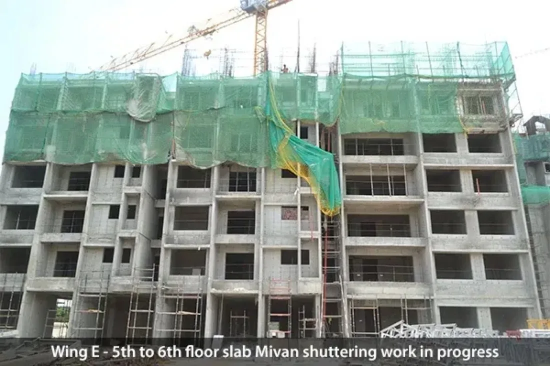 Sattva Lumina construction update June 2026 tower view