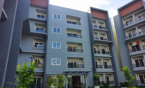 Blocks 4 and 5 of Sattva SimpliCity, site photo from the developer